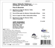 ADAM VALENTIN VOLCKMAR: QUARTETS & TRIOS NEW CD