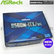 Asrock B560M-ITX/ac Single Socket Mini-ITX Motherboard NEW