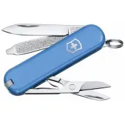 NEW Victorinox Swiss Army Knife Classic SD Summer Rain Blue