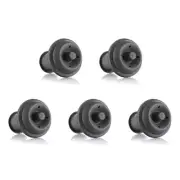 5 Pcs Silicone Wine Stopper Wine Saver Bottle Stopper ​for Wine & Beverage