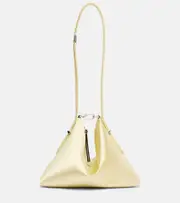 [Toteme] Toteme Scoop satin shoulder bag One Size yellow