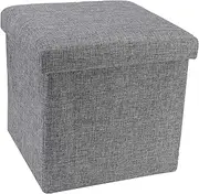 Storage Ottoman, Breathable Storage Ottoman Bench, Folding Pad Office for Home