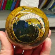 475g WOW! Natural Rare Pietrsite Crystal ball Quartz Sphere Healing A502