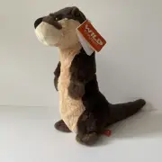 Cuddlekins Wild Republic RIVER OTTER Standing 10” Stuffed Animal Soft Plush Toy