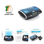 Smart Battery Charger for NIMH/NICD AA/AAA/C/D/9V Batteries, LCD Universal Re...