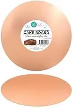 Round Cake Boards Board Cardboard 8 inch Birthday Wedding Rose Gold Color Baking