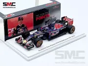 1:43 Spark Toro Rosso STR10 #33 Max Verstappen Malaysia 2015 F1 Youngest Point