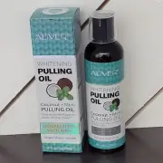 Aliver Whitening Pulling Oil Coconut & Mint Natural Alcohol-Free Oral 16CT