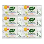 Dalan Baby Zero Natural Baby Soap Bar - Organic Chamomile, 12 Bars x 3.17oz Each