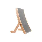 2 In 1 Solid Wood Cat Scratcher
