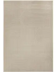 [Darren Palmer] Raking Linen Rug in Brown