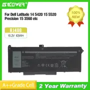 SKOWER RJ40G WY9DX Battery For Dell Latitude 15 5520 14 5420 Precision 15 3560