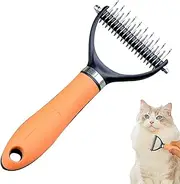 Dematting Comb for Cats - Stainless Steel Cat Comb Grooming Dog Brush - Detangling Pet Supplies Matted Hair Mat Remover for Kitten & Home