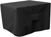 STARTIST Fire Pit Table Cover Firepit Cover Heavy Duty Coating Cover Waterproof Sun Protection Windproof Protection for Garden Outdoor