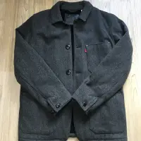 在飛比找蝦皮購物優惠-Levi’s日本羊毛中長版外套 近全新