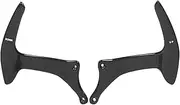 Brilluxa Paddle Shifters, Compatible with Ferrari F430 458 Italia Spider Speciale F12 Berlinetta, Carbon Gear Shift Levers Prepreg Plain Weave Paddle Shifter Replacement