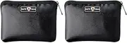 DOITOOL Fireproof Money Bag for Cash - 2 Pack Fireproof Wallet Bag, Cash Bag with Zipper Cash Fireproof Bag Set for Valuables - Passport, Currency and Keys