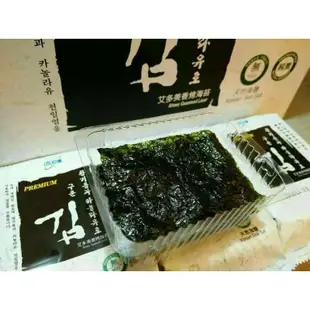韓國 超熱銷香烤海苔 逢年過節拜拜必備禮盒