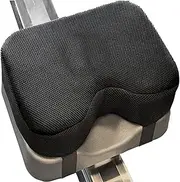 Rowing Machine Seat Cushion, High Density Memory Foam Pad, Non-slip Memory Foam Cushion, Rower Seat Pad With Straps, Thick Memory Foam, Sweat-proof, , Foldable, Indoor Rowing Machine