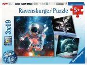 Ravensburger - Space Puzzle 3x49pc