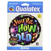 Pioneer Balloon Company B'day You're How Old? Ballon Pack