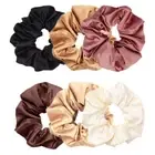Bands Headband Satin Silk Hair Tie Elastic Scrunchies Hair Rope Ponytail Holder