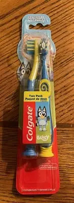 Colgate Kids P1832506 Bluey Extra Soft Toothbrush w/ Suction Cup BRAND NEW
