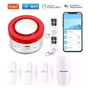 Tuya Smart WIFI Wireless Alarm System Alarm Home Burglar Motion Door Sensor Lot