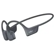 SHOKZ OpenRun Pro 2 Open-ear Earbuds, Bone Conduction Sport Headphones - Black