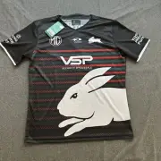 South Sydney Rabbitohs 2024 NRL Classic Players Warm Up Shirt 3xl New