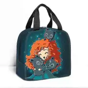 c1097 Brave Children Lunch Bags Kids School Insulated Lunch Bag Portable Cooler Tote Food tbd1097