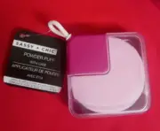 new Sassy + Chic power puff with case color pink.