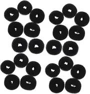COLLBATH 24pcs Hair Bun Maker Set DIY Donut Hair Bun Tool Versatile Braiding Accessories for Women and Easy to Use and Travel Friendly Styling