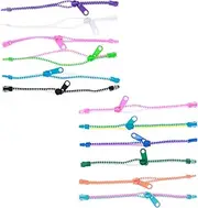 [SAFIGLE] Zipper Bracelet Bulk Zippers Wristbands for Easter Party Wristband Colorful Bracelet Bracelets Decor for Creative Bracelets Abs