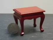 Dollhouse Miniature End Table Mahogany 1:12 one inch scale P58 Dollys Gallery