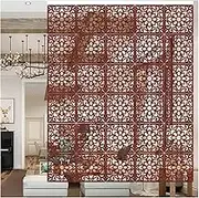 Hanging Room Divider, Privacy Screen DIY Partition, Separation Wall Indoor Decoration for Living Room, Wood-Plastic Screen Panels(White-A,15pcs)