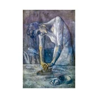 Pablo Picasso, Woman Ironing, The Ironer, 1904, Semi-Metallic Gloss, 16" x 24"