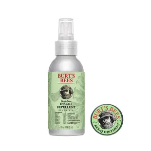 【Burt's Bees小蜜蜂爺爺】神奇紫草霜8.5g+檸檬草防蚊液118.2ml(蠶豆症適用)