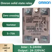 Omron solid state relay DC-AC 5~75A IN:5-24VDC/OUT:24-220VAC