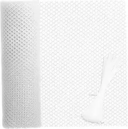 OKUMEYR Balcony Safety Net for Pets Plastic Mesh Barrier Easy Installation Breathable Design Versatile Use for Balconies Railings Stairs Rooftops