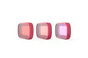 PGYTECH Diving Filter Set (MAGENTA/SNORKEL/RED Professional) for OSMO Pocket