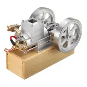 Eachine ET8 Horizontal Complete Gas Adjustable Speed Double Valve Engine Model STEM Upgrade Engine Toys