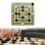 Board Game Set Checkers Teaser Interactive Toys for Kids and Adults Family