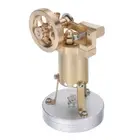 Mini Steam Engine Model S06 | Brass & Stainless Steel Working Model Toy