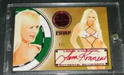 2013 Benchwarmer LANA KINNEAR Vegas Baby #42 COMP Red Foil Auto #1/1 PLAYBOY Hot