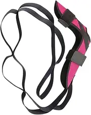 Stretch Strap, Hamstring Stretch Strap, Adjustable Resistance Assistance Bands with Loops for Pilates Strength Building Mobility Training Ankle Sports