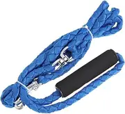 BESPORTBLE Dual Dog Lead No Handle Sturdy Leash for Small Medium Dogs 2 in 1 Leash with Blue
