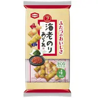 在飛比找PChome24h購物優惠-日本《龜田》蝦味海苔米果64g