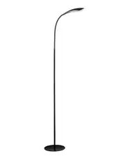LEDlux Space LED Floor Lamp in Black