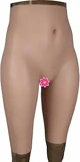 [ZSWN] Realistic Silicone Panty Pluggable Padded Push Up Panty Long Legs Crossdresser Fake Pussy Vagina Thong Transgender Briefs
